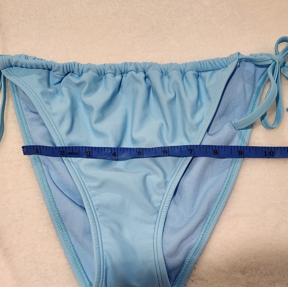 Wild Fable Baby Blue Bikini Bottom Size M 8-10 - Picture 7 of 10